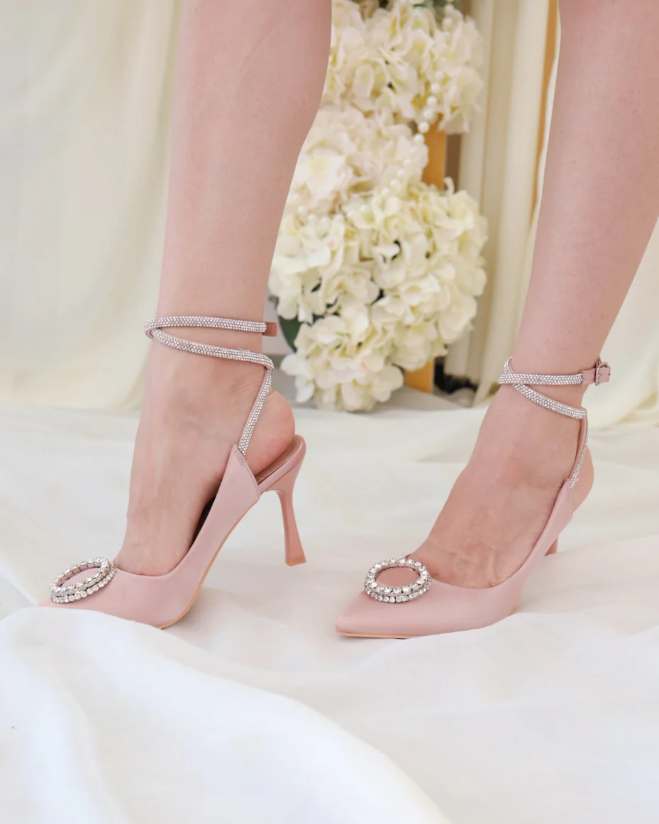 Tori Heels in Beige - Image 4