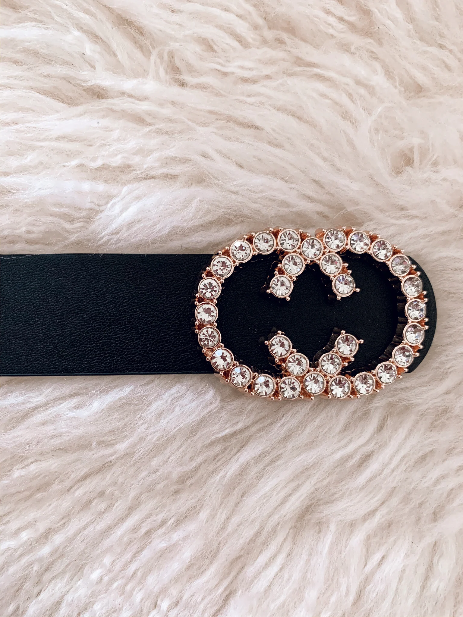 Azalea Belt in Black & Nude - Image 3
