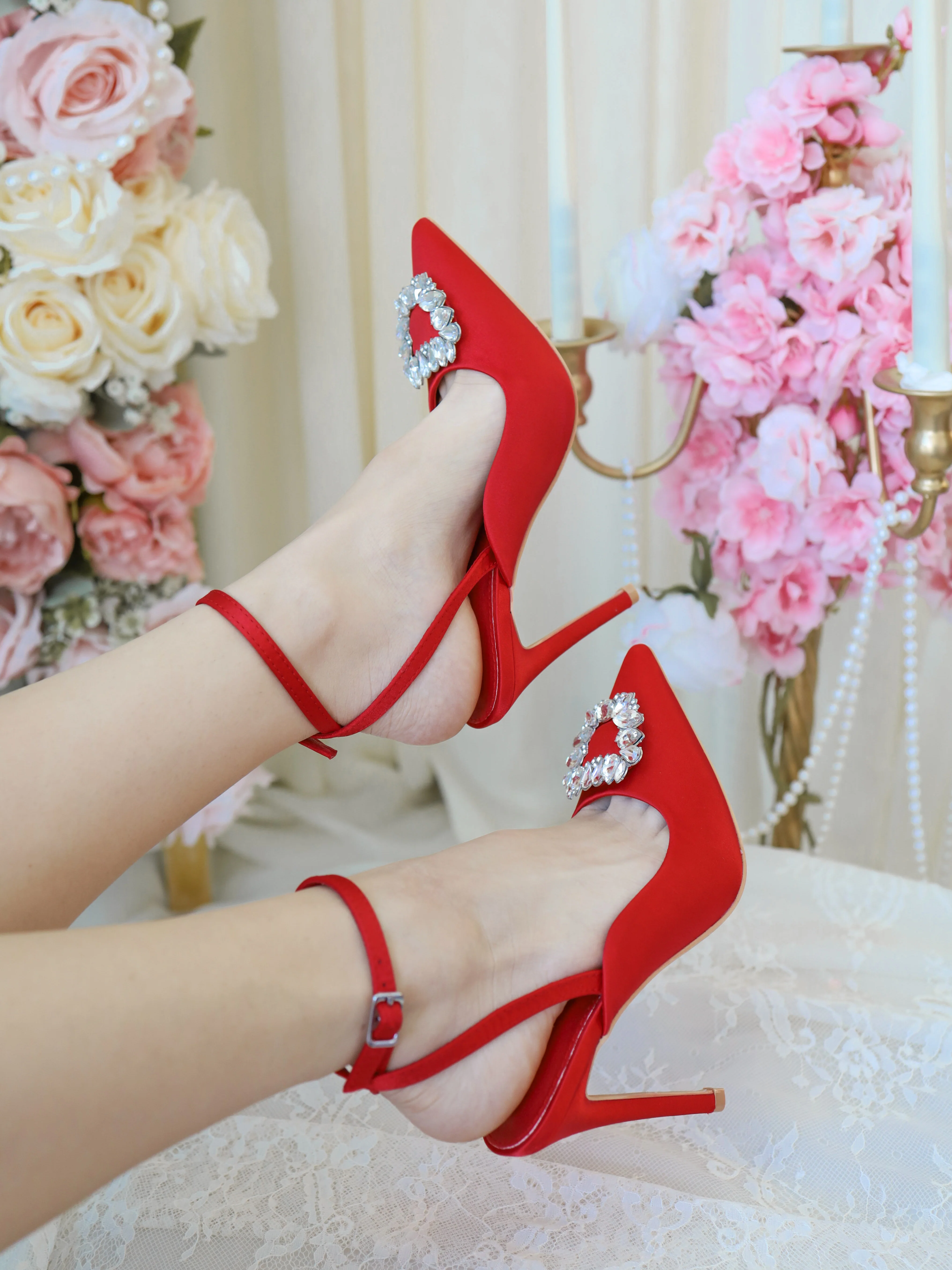 Rose Heels in Red - Image 4