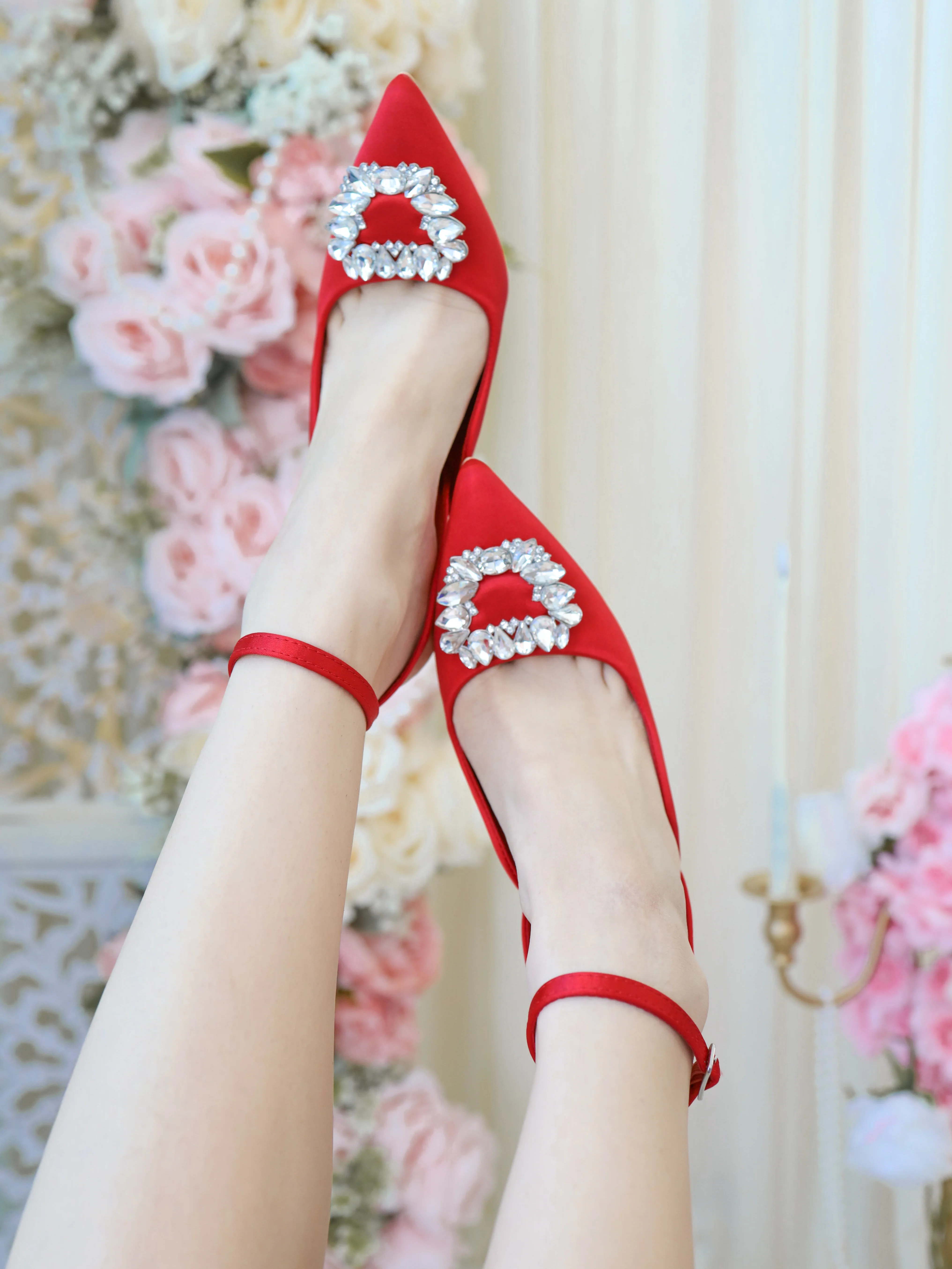 Rose Heels in Red - Image 5
