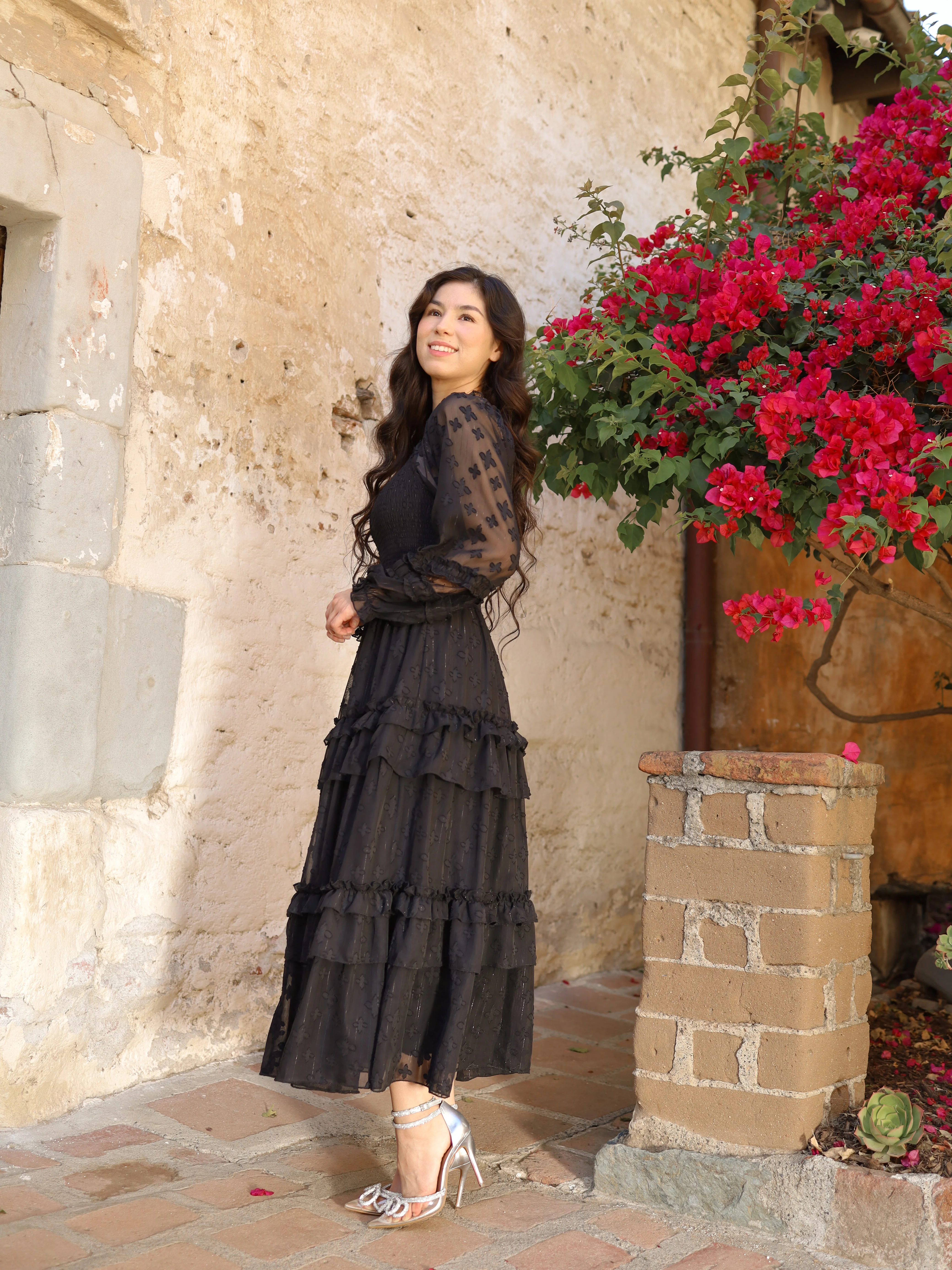 Glittering Garden Dress - Onyx - Image 3