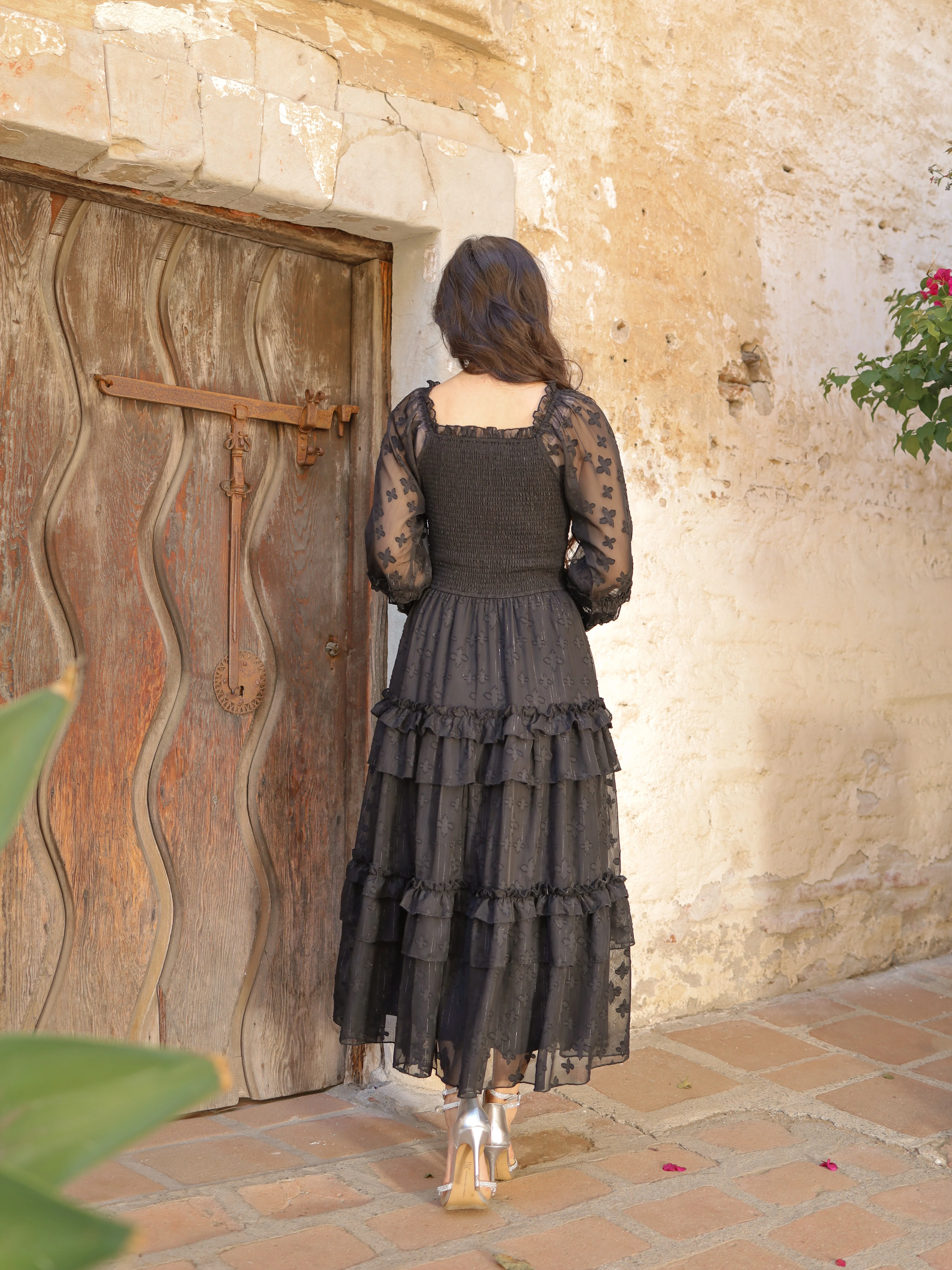 Glittering Garden Dress - Onyx - Image 4