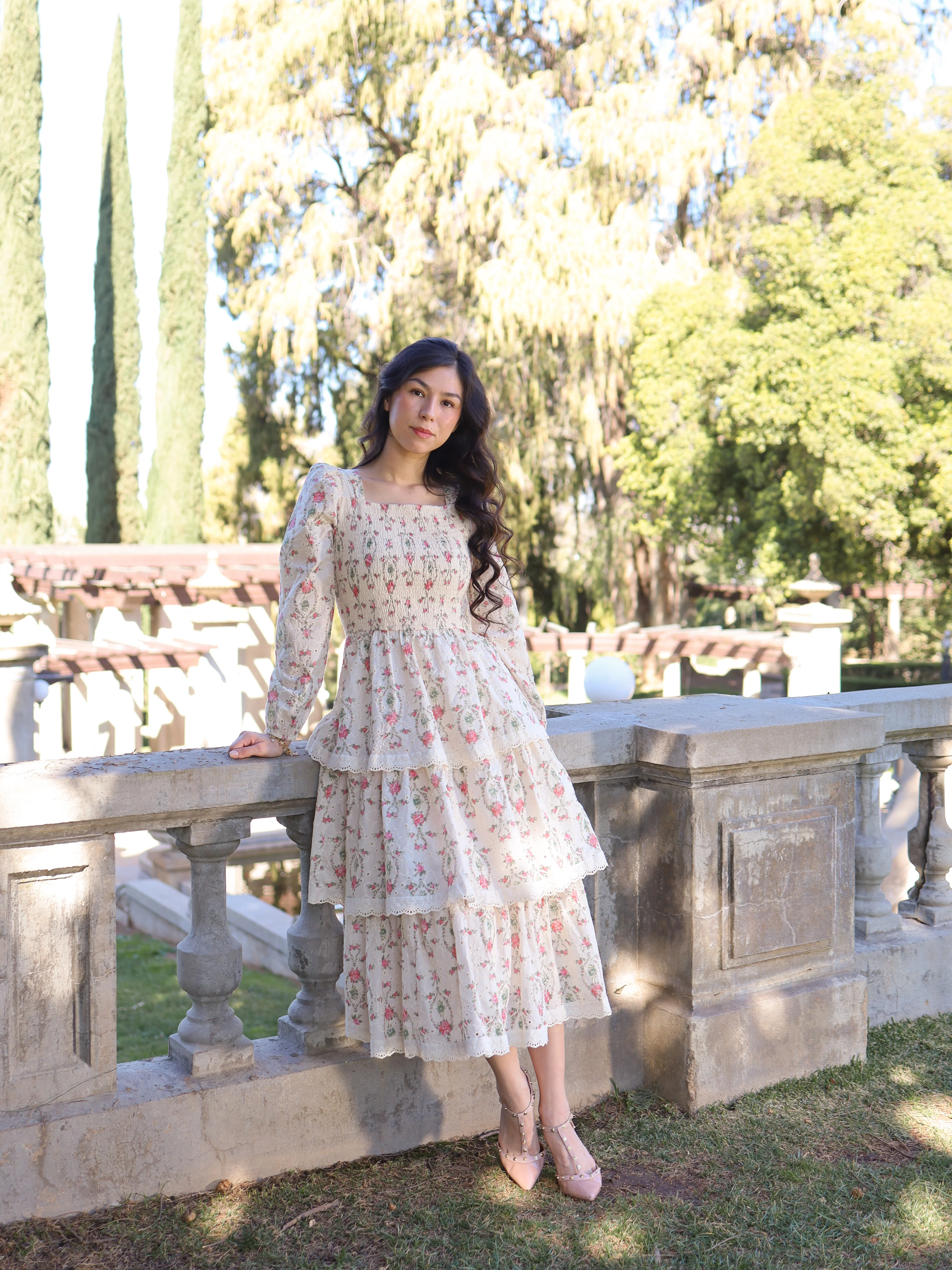 Heirloom Hearts Dress - Cream - Image 17