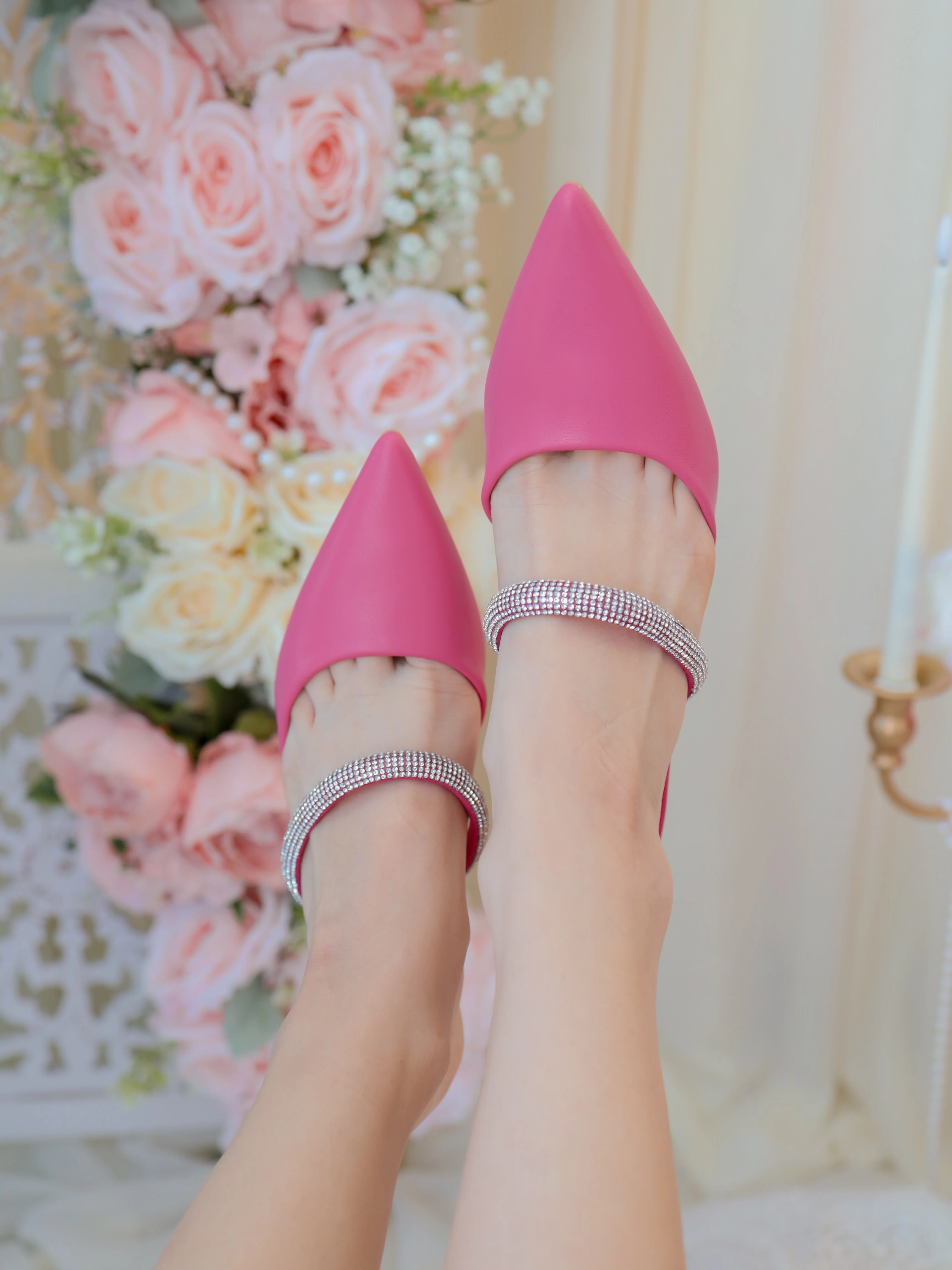 Faith Heels in Pink - Image 3
