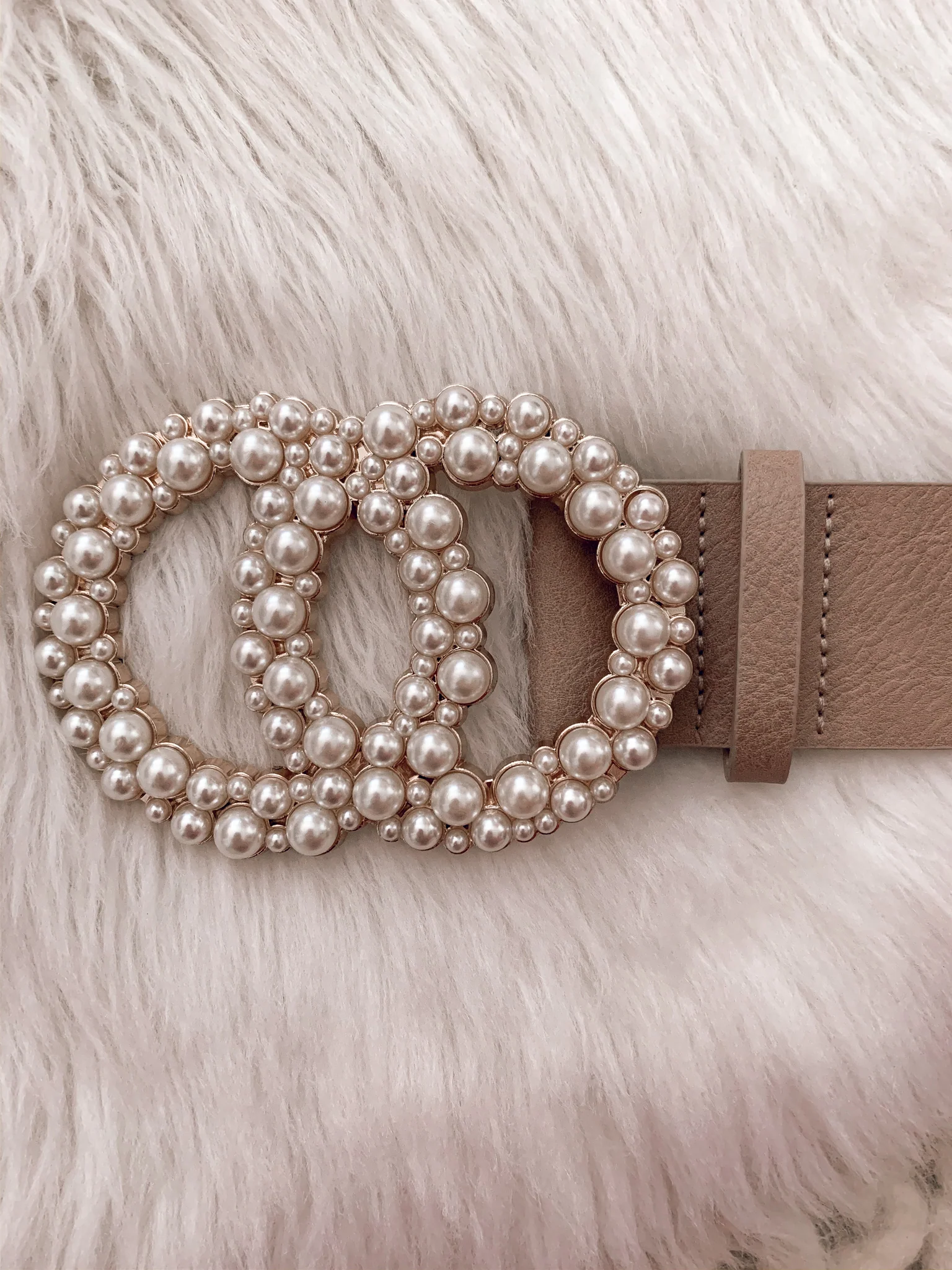 Mia Belt in Khaki, Cognac, & Black - Image 3