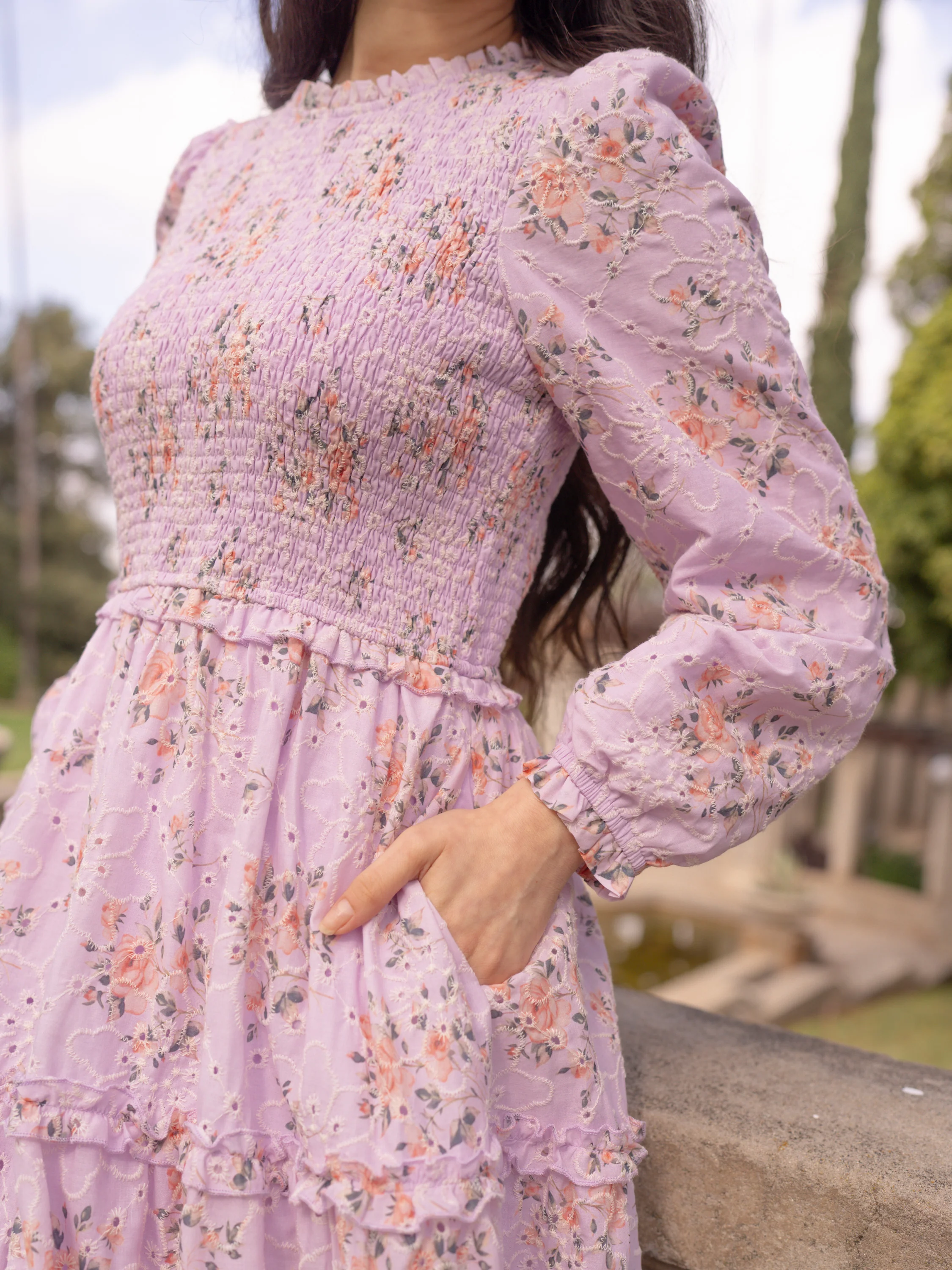 Sugared Skies Dress - Lilac - Image 2