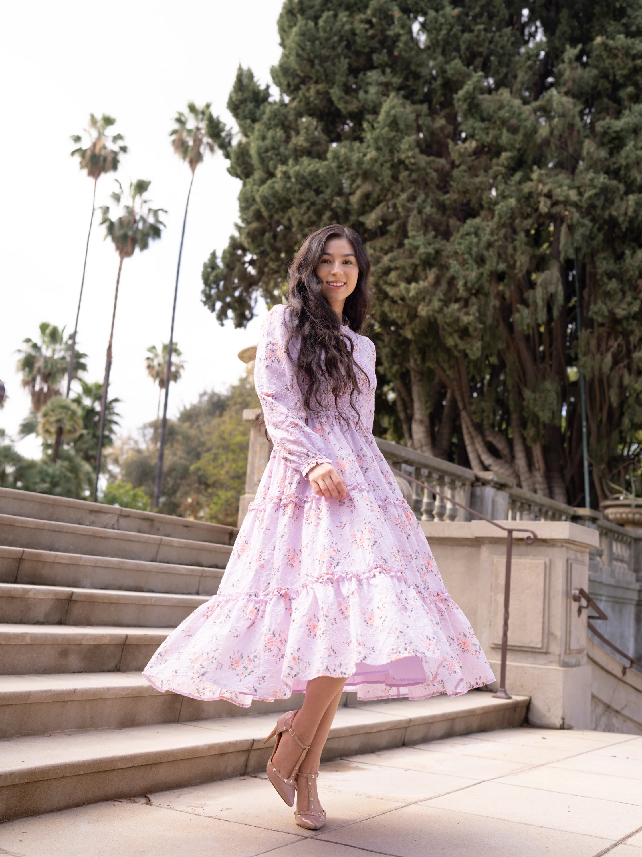 Sugared Skies Dress - Lilac - Image 6