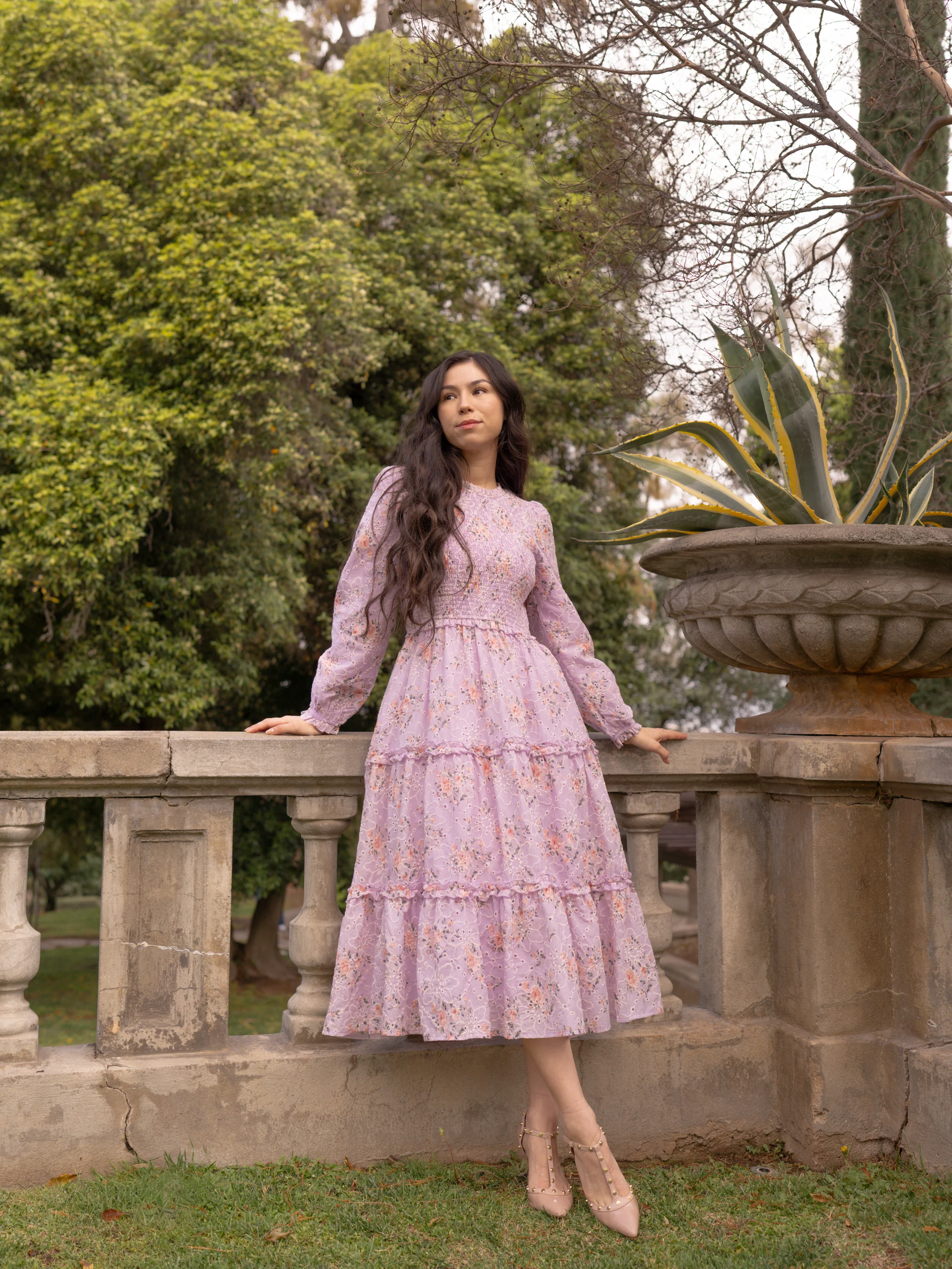 Sugared Skies Dress - Lilac - Image 9