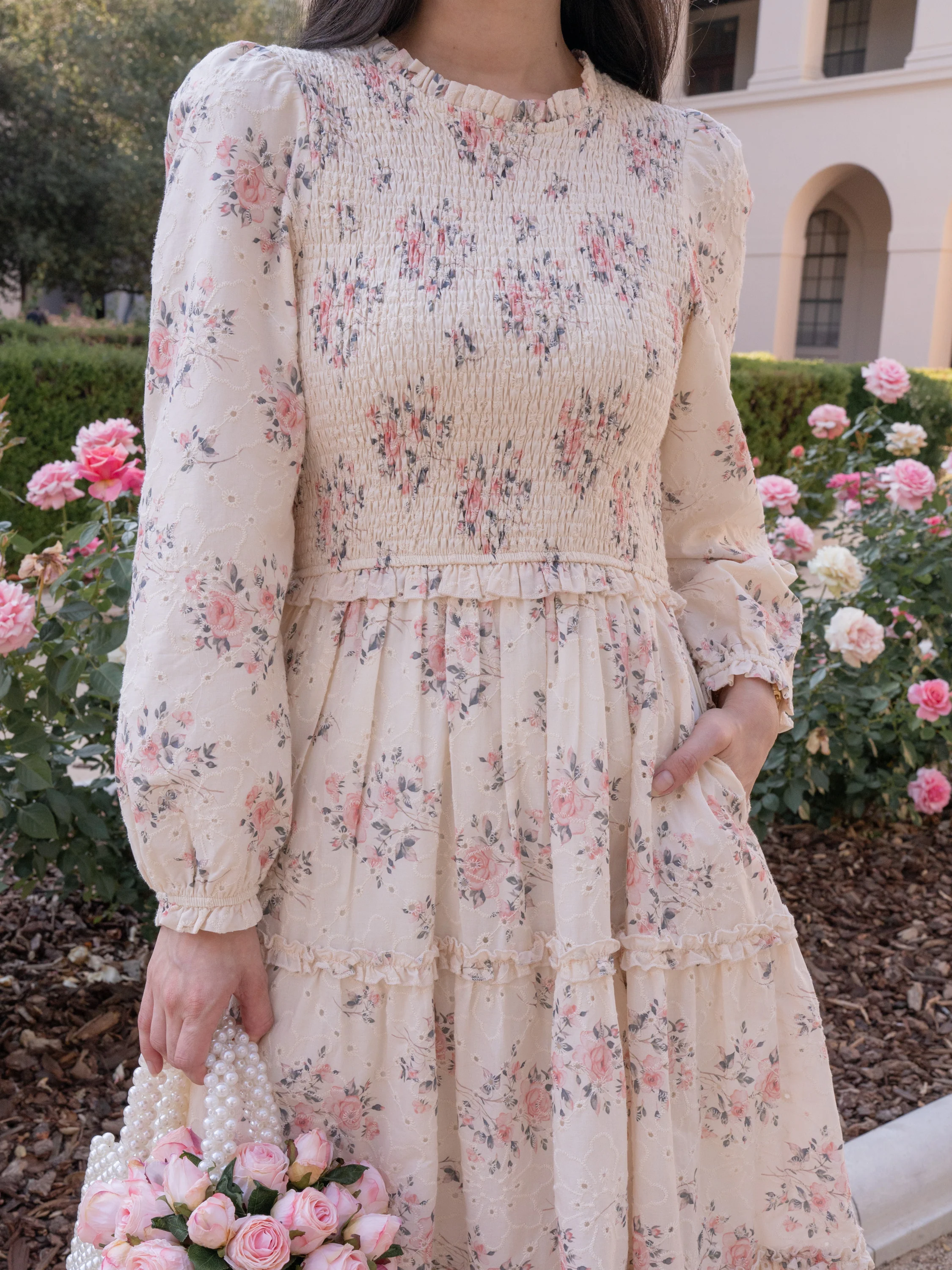 Sugared Skies Dress - Cream - Image 2