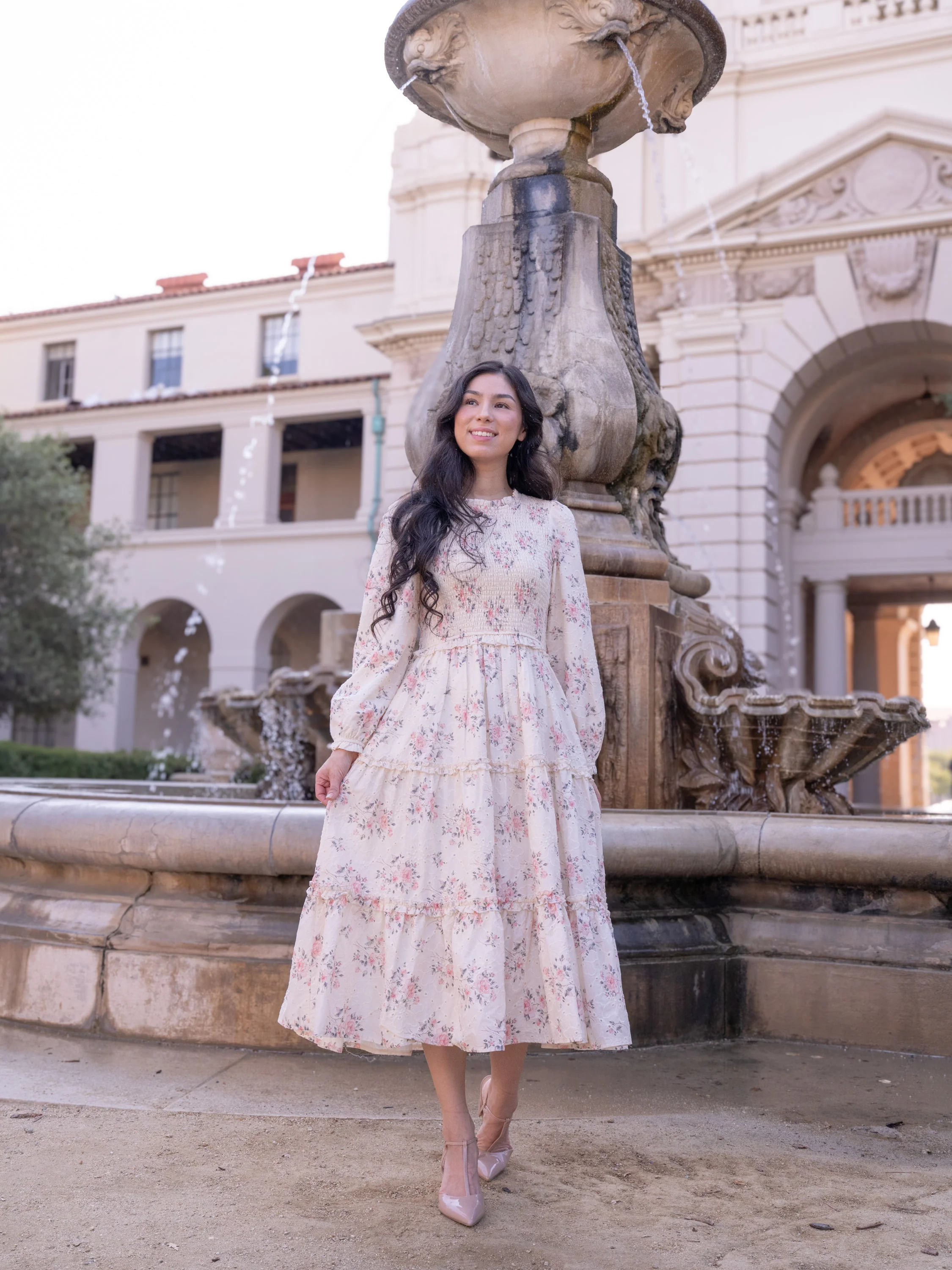 Sugared Skies Dress - Cream - Image 6