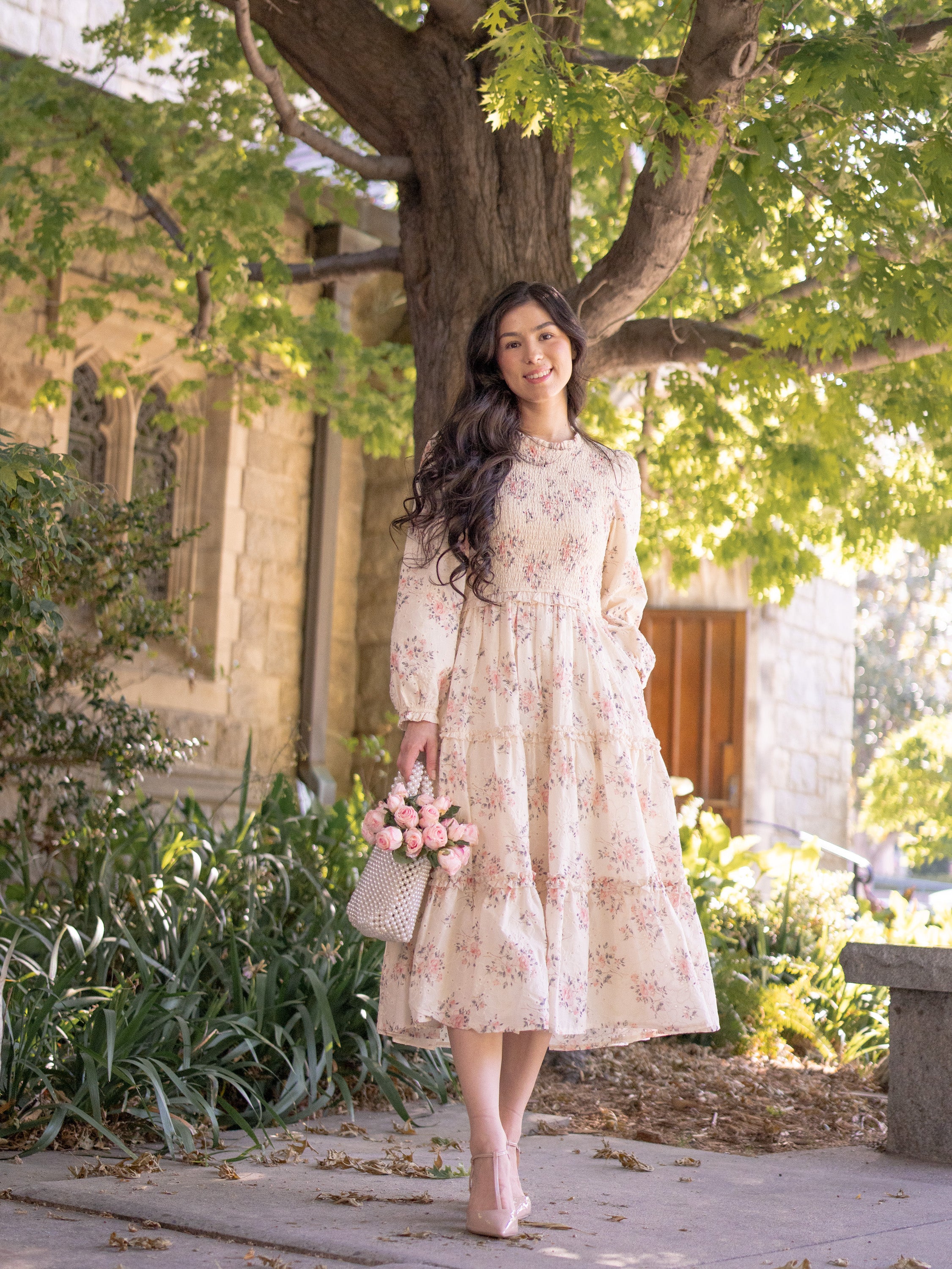Sugared Skies Dress - Cream - Image 8