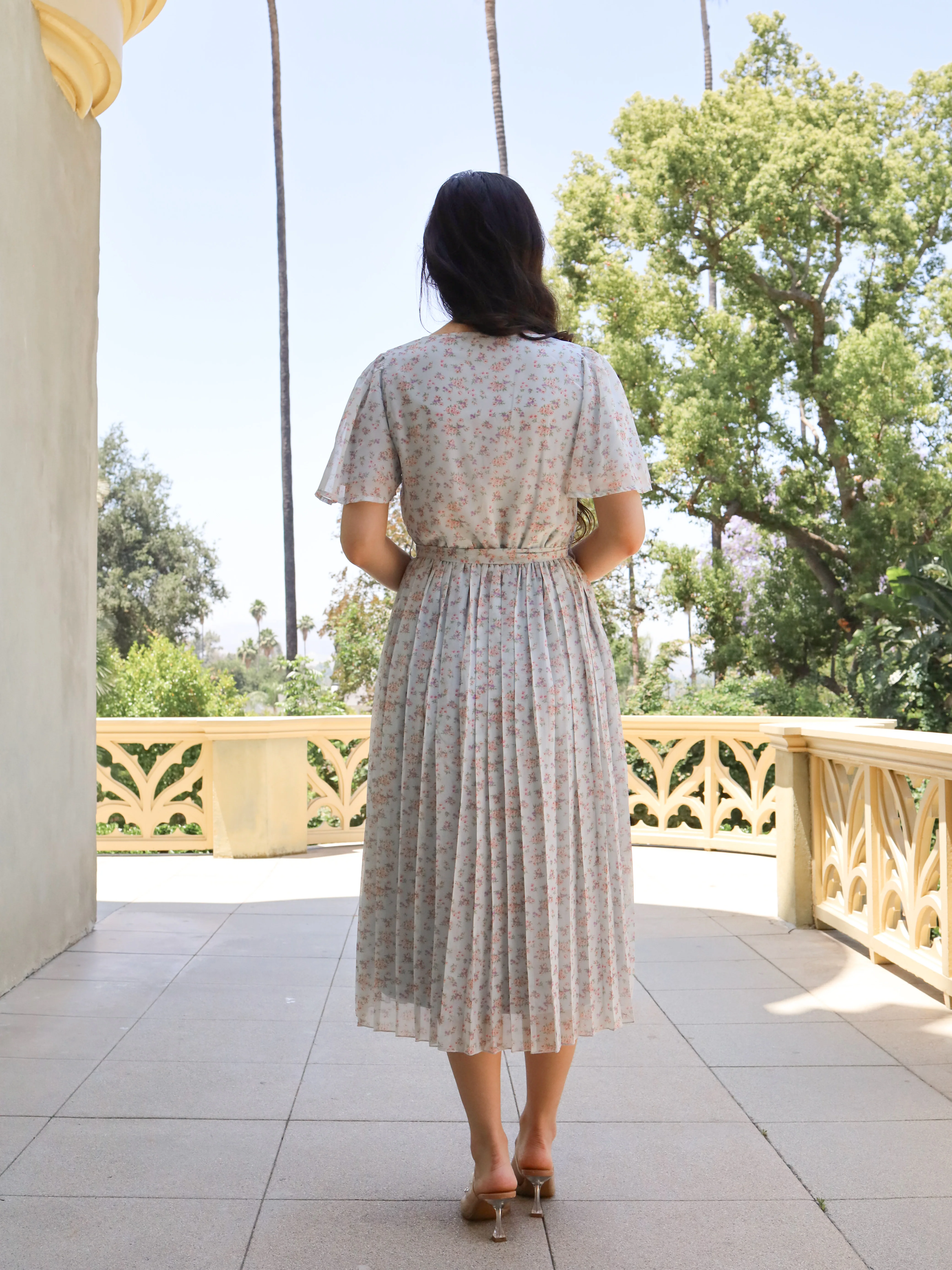 Sweetheart Dress - Soft Blue - Image 4