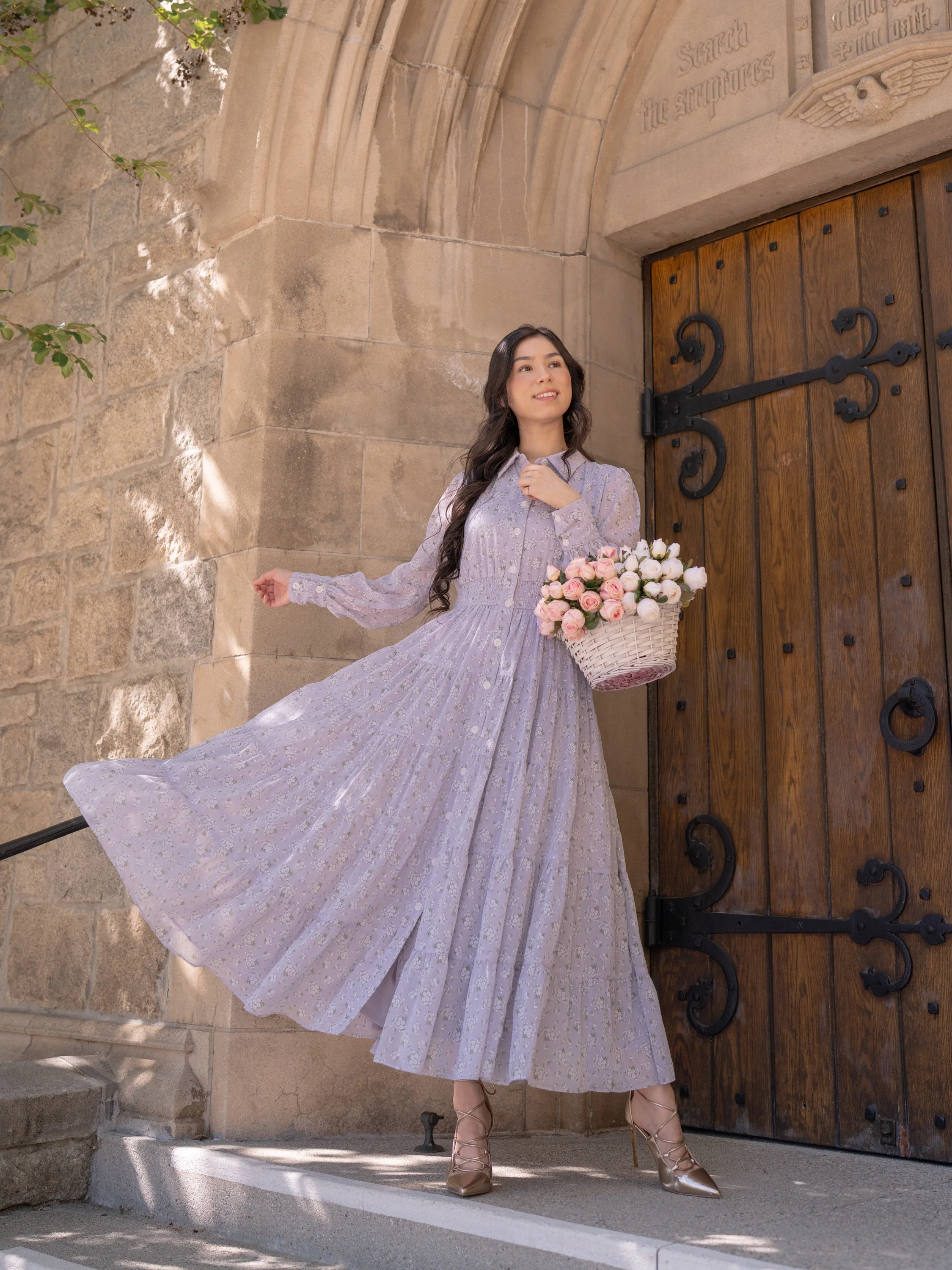 Wisteria Whisper Dress - Image 7